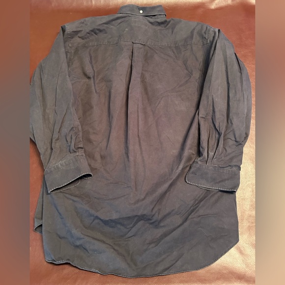 Nordstrom Antique Black Long Sleeve Boat Shirt size Large - Picture 3 of 9